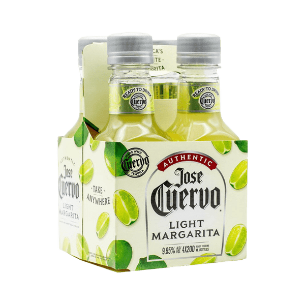 Jose Cuervo Authentic Light Margarita 200mL 4 Pack
