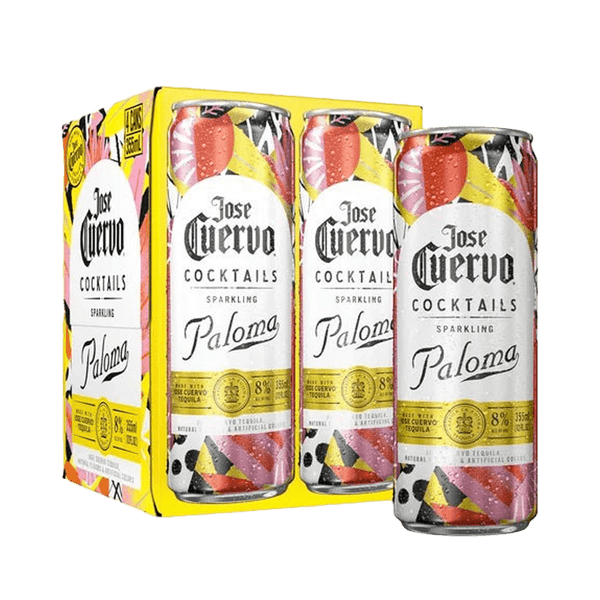 Jose Cuervo Authentic Sparkling Paloma 355mL 4 Pack