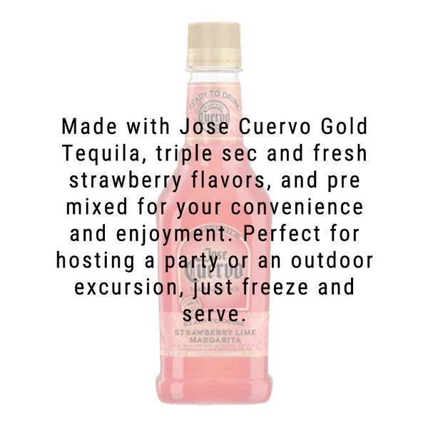 Jose Cuervo Authentic Strawberry Lime Margarita 375mL