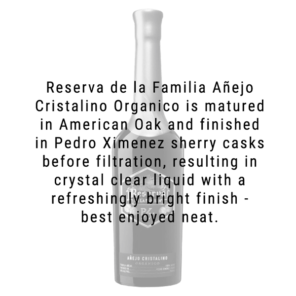 Jose Cuervo Reserva de la Familia® Cristalino Anejo Tequila 750mL
