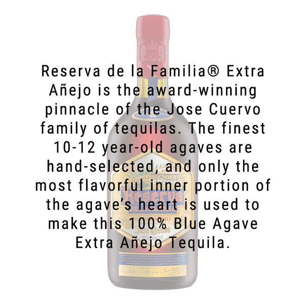 Jose Cuervo Reserva de la Familia® Extra Anejo Tequila 750mL