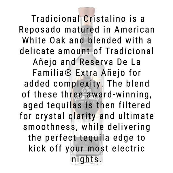 Jose Cuervo Tradicional Cristalino Tequila 750mL