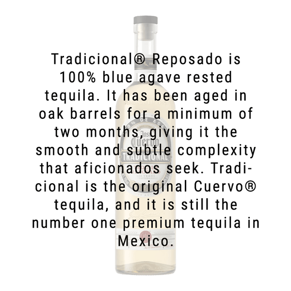 Jose Cuervo Tradicional Reposado Tequila 1L
