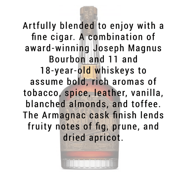 Joseph Magnus Cigar Blend Bourbon 750mL