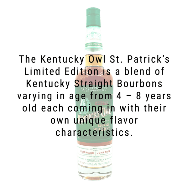 Kentucky Owl Kentucky Straight Bourbon Whiskey St. Patrick's Edition 750mL