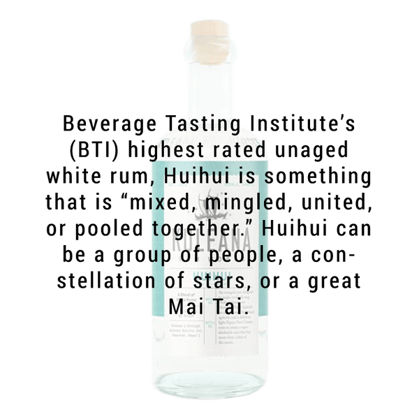 Kuleana Rum Works Huihui White Rum 750mL