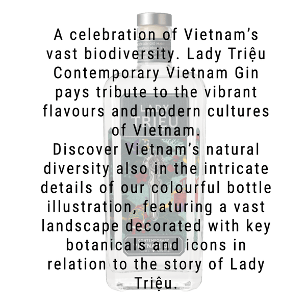 Lady Trieu Contemporary Vietnam Gin 700ml