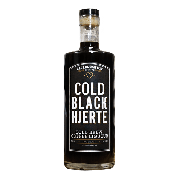 Laurel Canyon Cold Black Hjerte Cold Brew Coffee Liqueur 750mL