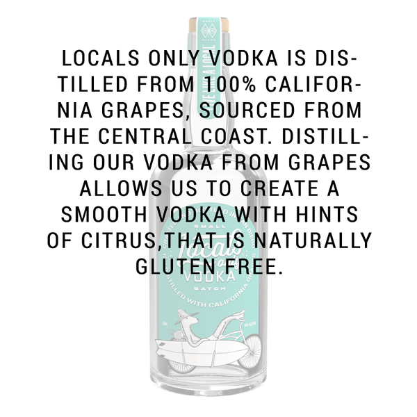 Locals Only Vodka 750ml