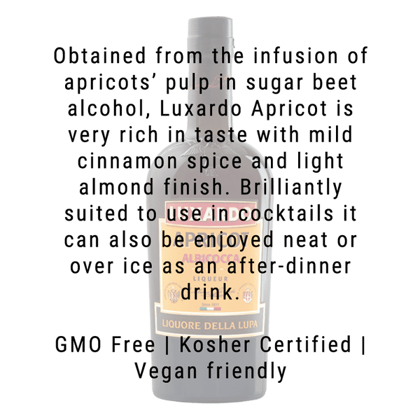 Luxardo Apericot Liqueur 750mL