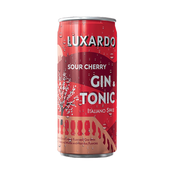 Luxardo Sour Cherry Gin & Tonic Cocktail 4 pack