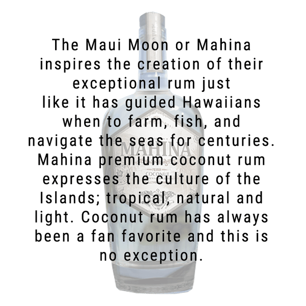 Mahina Coconut Rum 750mL