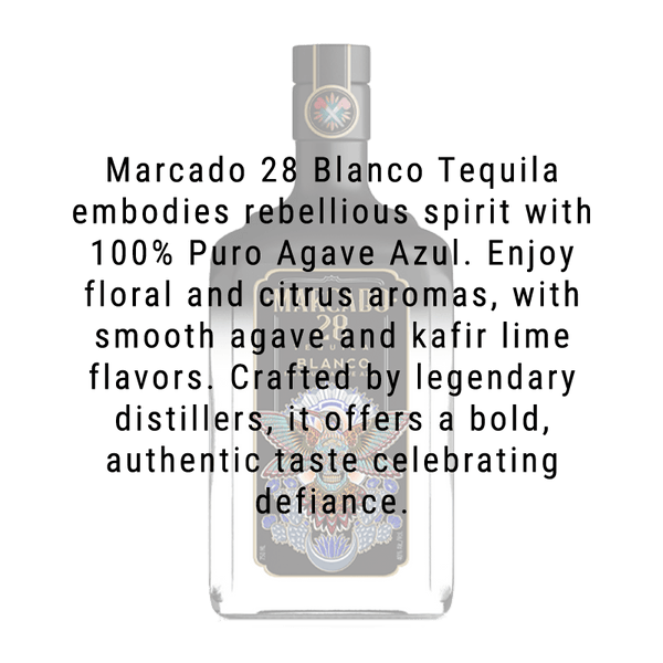 Marcado 28 Tequila Blanco 750mL