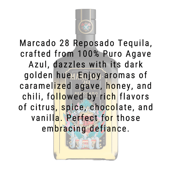 Marcado 28 Tequila Reposado 750mL