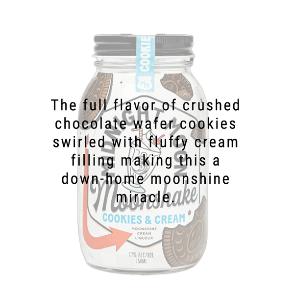 Midnight Moon Cookies & Cream Moonshake 750mL