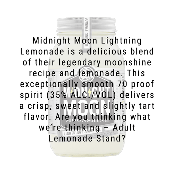 Midnight Moon Lightning Lemonade Moonshine 750mL