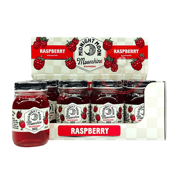 Midnight Moon Raspberry Moonshine 50mL 12 pack