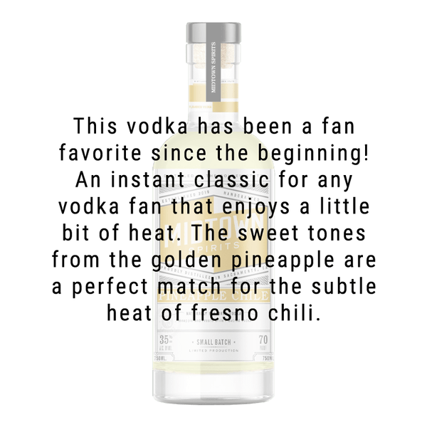 Midtown Spirits Pineapple Chili Vodka 750mL