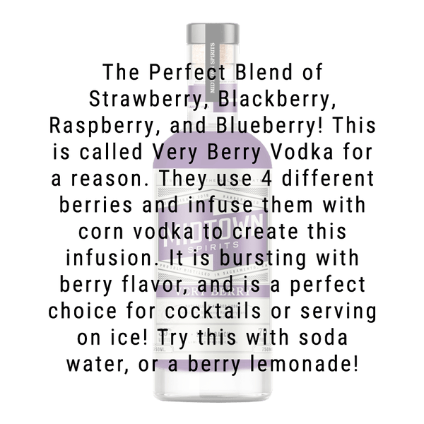 Midtown Spirits Very Berry Vodka 750mL
