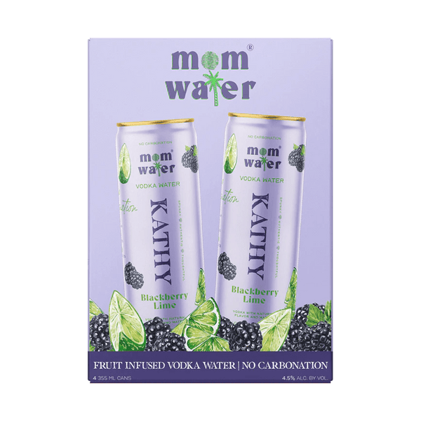 Mom Water Kathy - Blackberry Lime 12.oz 4 Pack