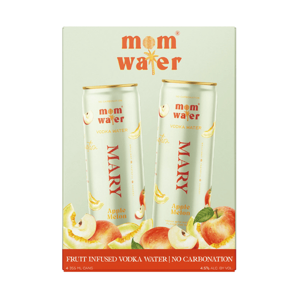 Mom Water Mary - Apple Melon 12.oz 4 Pack