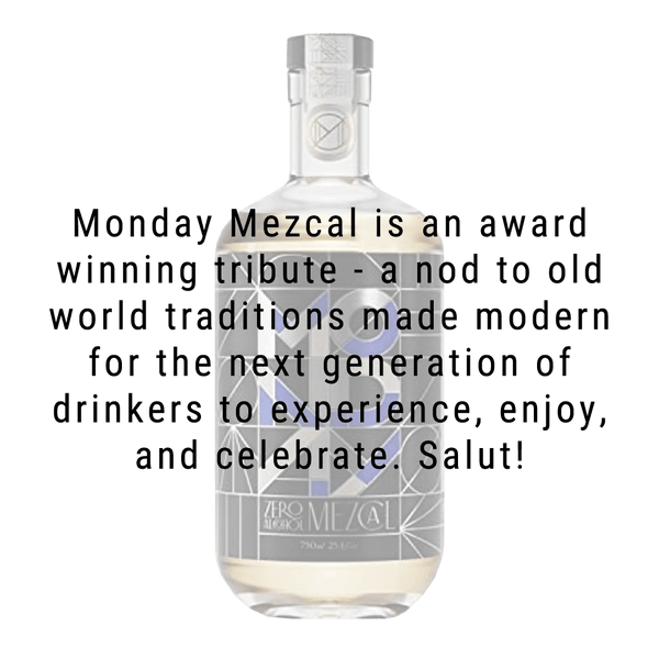 Monday Zero Alcohol Mezcal 750mL