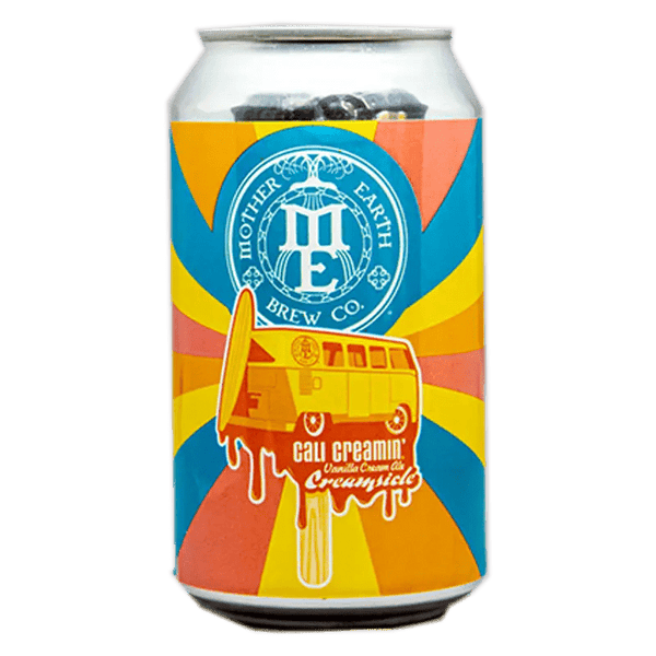 Mother Earth Cali Cream in' Creamsicle Vanilla Cream Ale 12.oz