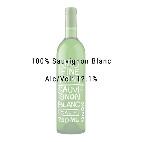 No Fine Print 2022 Sauvignon Blanc 750mL