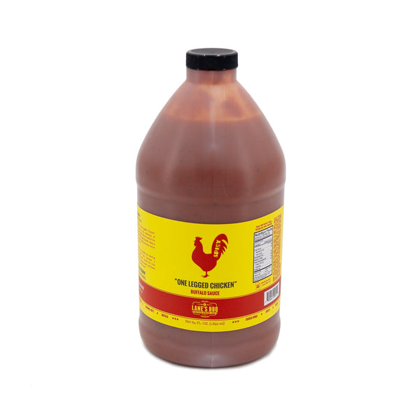 One Legged Chicken Buffalo Sauce Half Gallon | Lane's BBQ | The McLemore Boys
