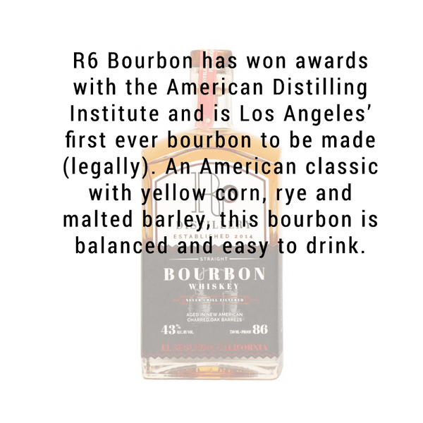 R6 Distillery Bourbon Whiskey 750mL
