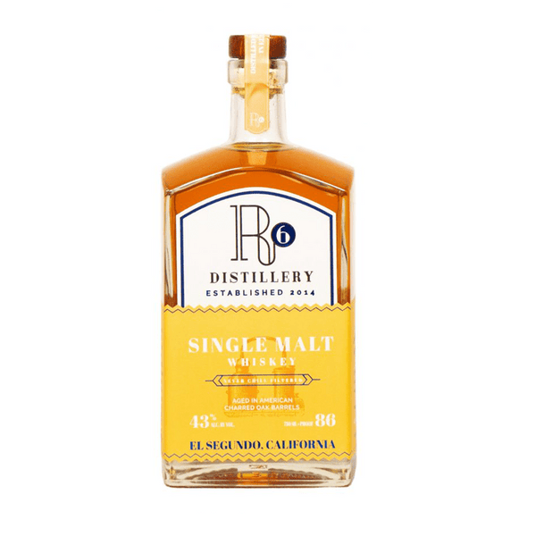 R6 Distillery Single Malt Whiskey 750mL