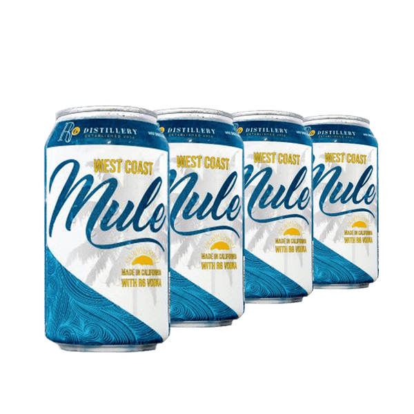 R6 Distillery West Coast Mule 12.oz 4 pack