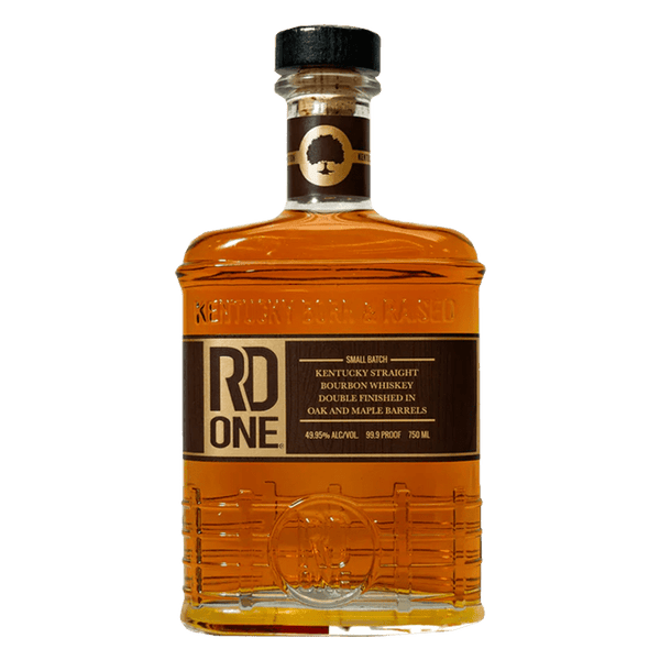 RD One Small Batch Kentucky Straight Bourbon Whiskey Double Finished In Oak and Maple Barrels 750mL