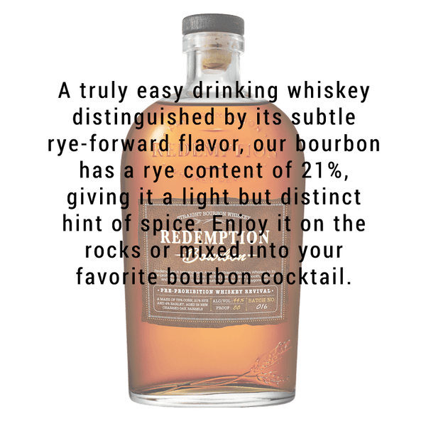 Redemption Bourbon Whiskey 750mL