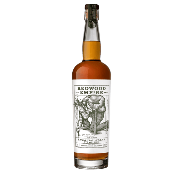 Redwood Empire Emerald Giant Rye Whiskey 750mL