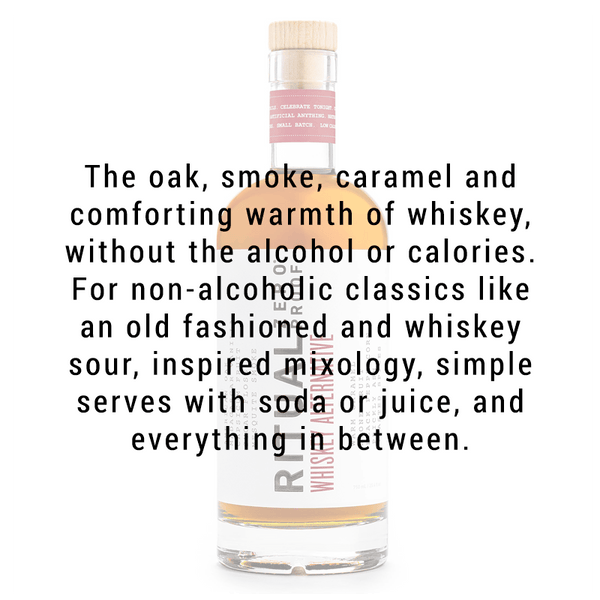 Ritual Zero Proof Whiskey Alternative 750mL