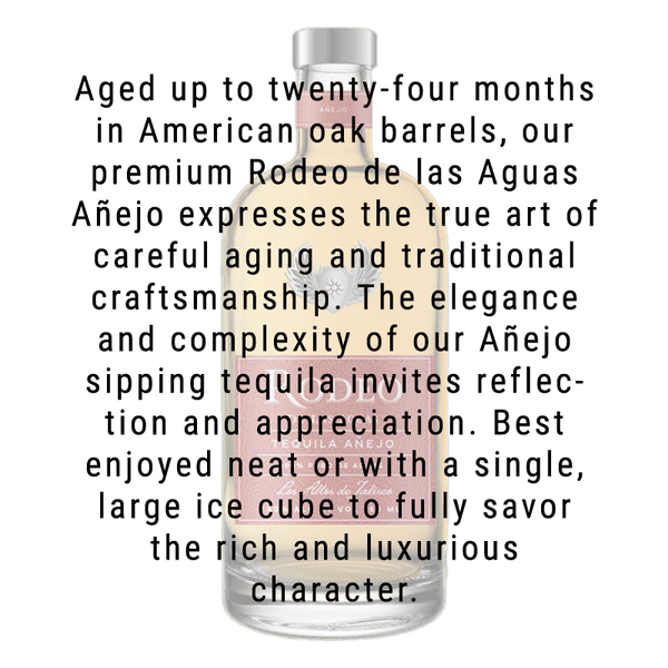 Rodeo De Las Aguas Tequila Anejo 750mL