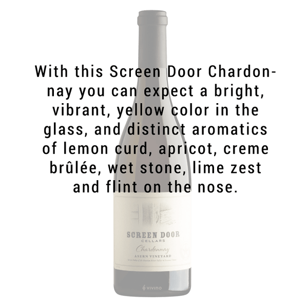 Screen Door Cellars Chardonnay 750mL