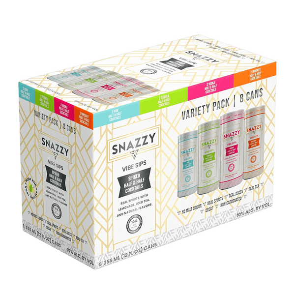Snazzy Half & Half Cocktail Variety 8-Pack