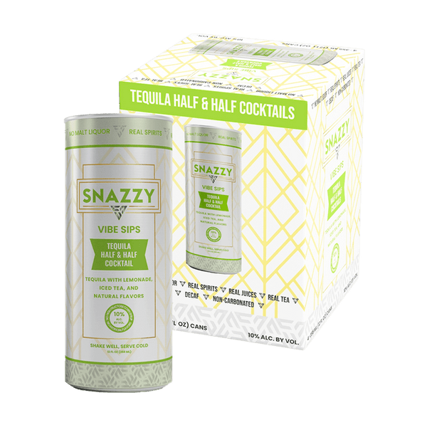 Snazzy Tequila Half & Half Cocktail 4 Pack