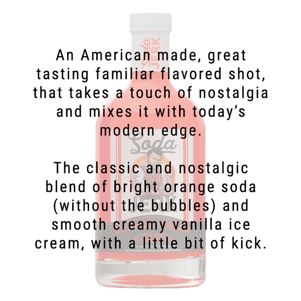 Soda Jerk Orange Cream Shot 750ml
