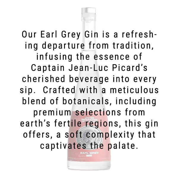 Star Trek Earl Grey Gin 750mL