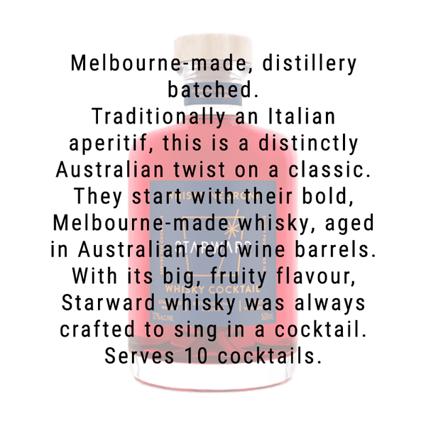 Starward Whisky Negroni 700mL