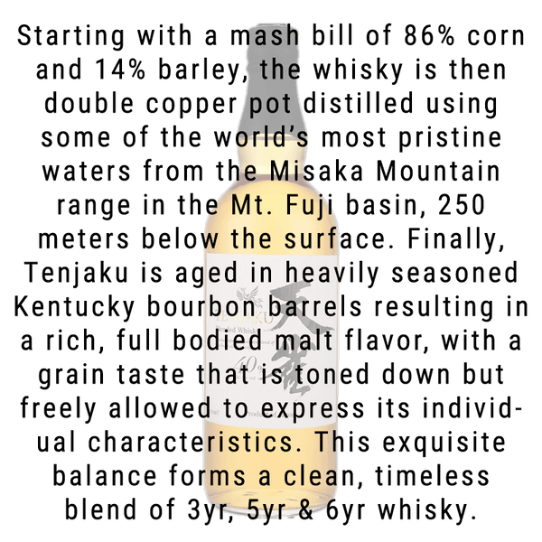Tenjaku Blended Japanese Whiskey 750mL