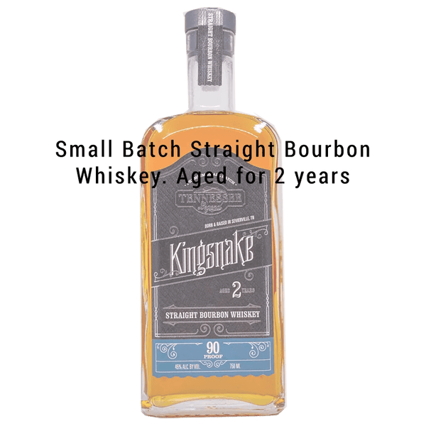 Tennessee Legend Kingsnake Straight Bourbon Whiskey 750mL