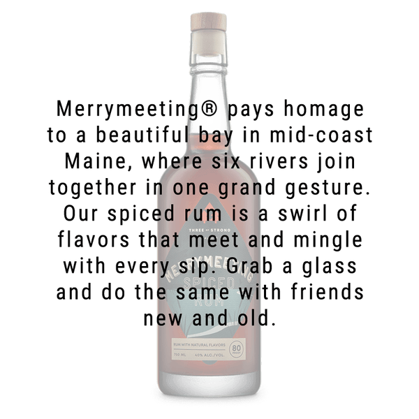 Three of Strong Spirits Merrymeeting Spiced Rum 750mL
