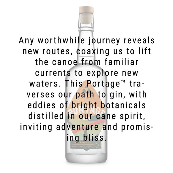 Three of Strong Spirits Portage Gin 750mL