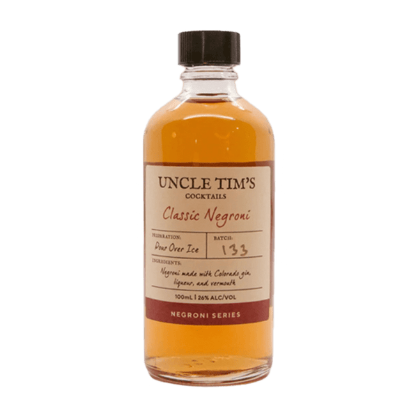 Uncle Tim's Cocktails Classic Negroni 100mL