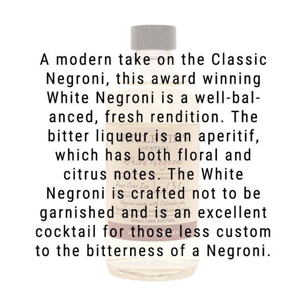 Uncle Tim's Cocktails White Negroni 100mL