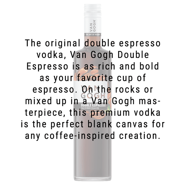 Van Gogh Double Espresso Vodka 750ml